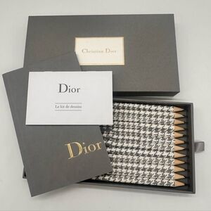 NEW Dior Elegant Gray Pencil/Small Notebook Set!